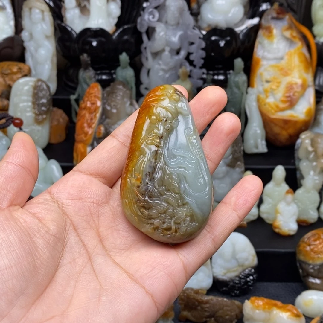 和田玉颈饰未镶嵌顾*哥