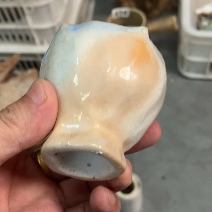 柴烧杯子宝瓶大放漏。