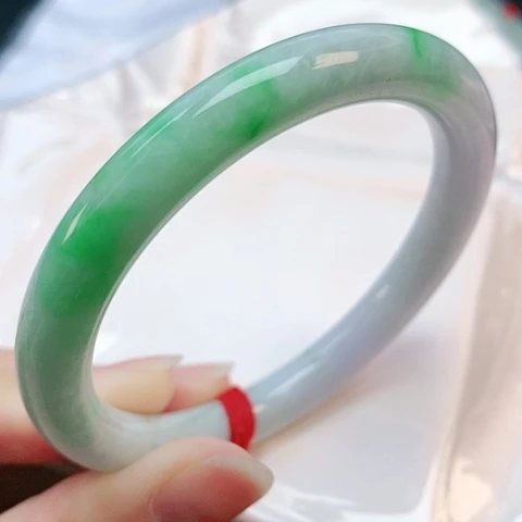 未镶嵌手镯翡翠55圆条882650