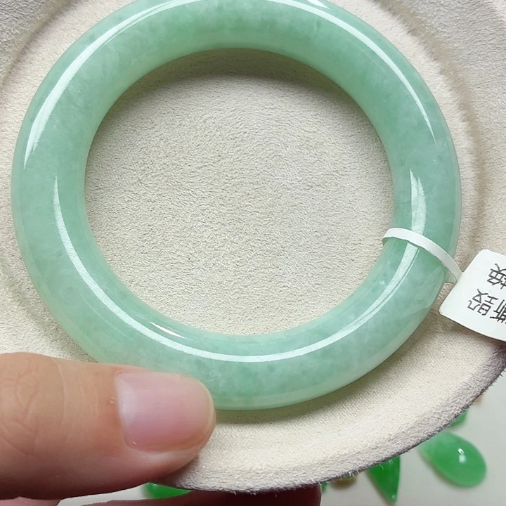 未镶嵌手链翡翠天然缅甸翡翠A货57 58