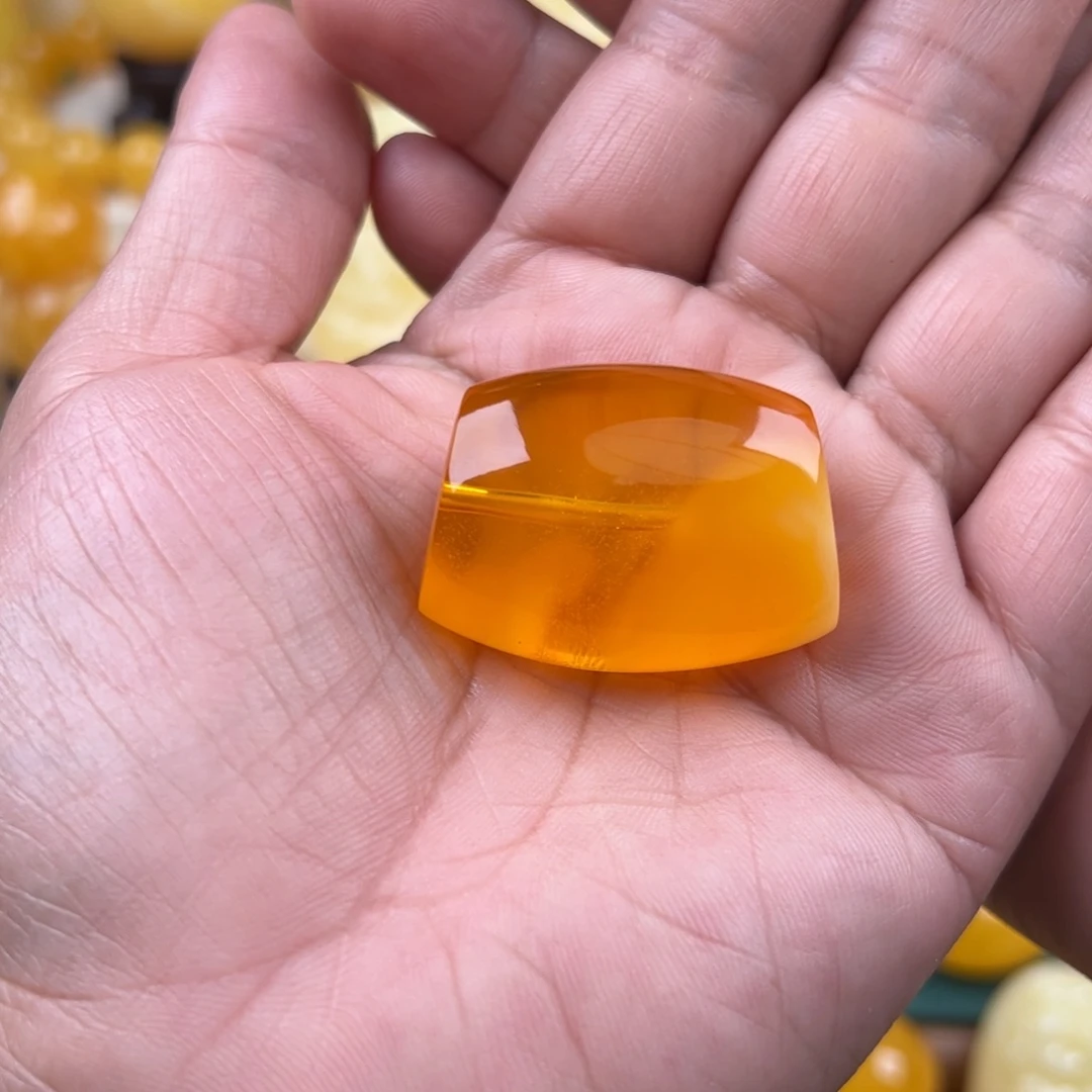 蜜蜡未镶嵌颈饰纯天然琥珀蜜蜡无优化
