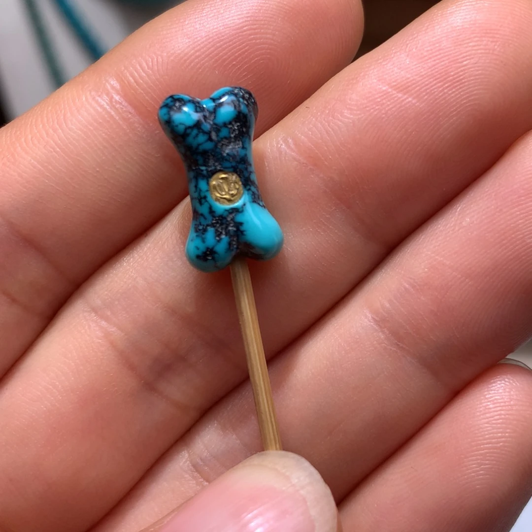 未镶嵌绿松石珠宝奇石