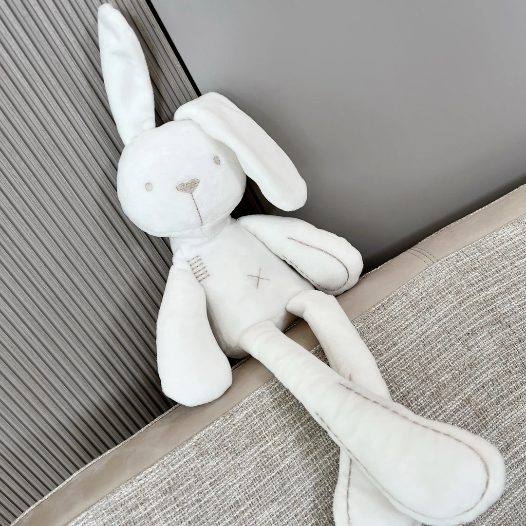 雅赞玩偶安抚玩具毛绒玩具兔子玩偶长腿兔嗨皮兔母婴A类柔软可爱