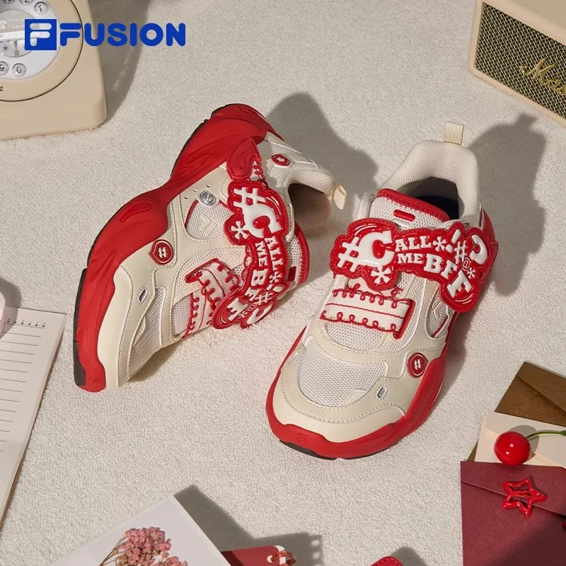 FILA FUSION斐乐潮牌樱桃水滴鞋 陈都灵同款 EVA SLIM女鞋休闲鞋