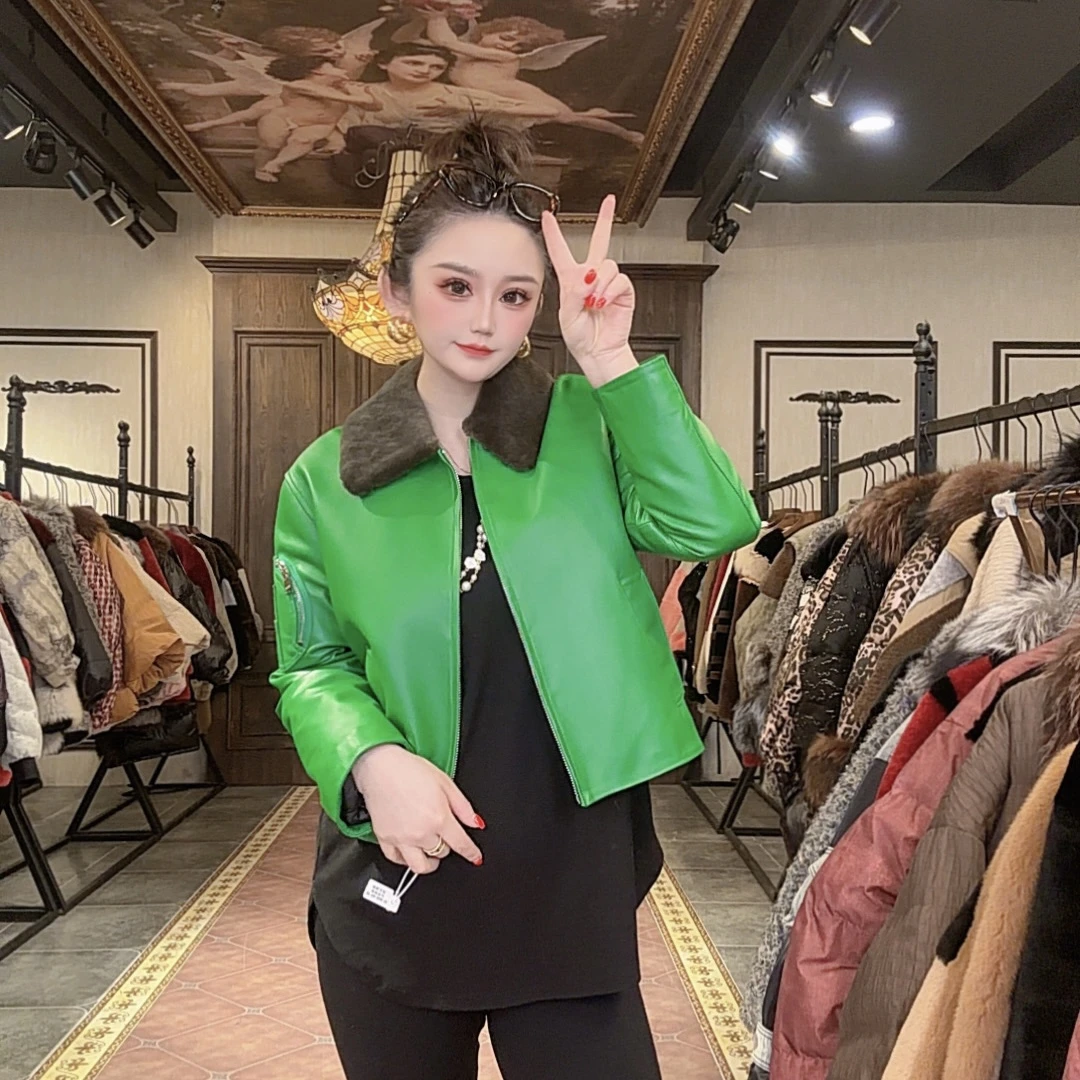 【DCP•Flagship store】83979-E 新款时尚皮草外套