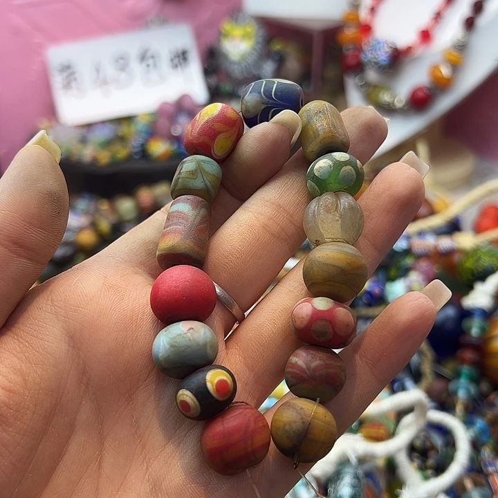 颈饰琉璃尼泊尔琉璃