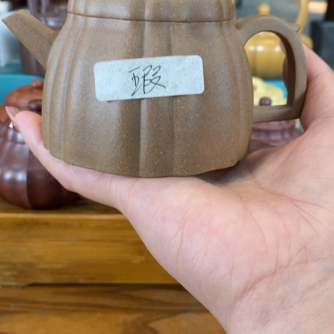 茶壶紫砂原矿泥料手工壶直播间