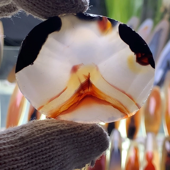 未镶嵌玛瑙/玉髓珠宝半成品112