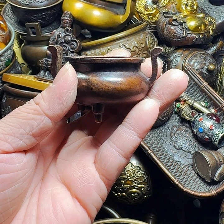 铜器摆件收收藏藏