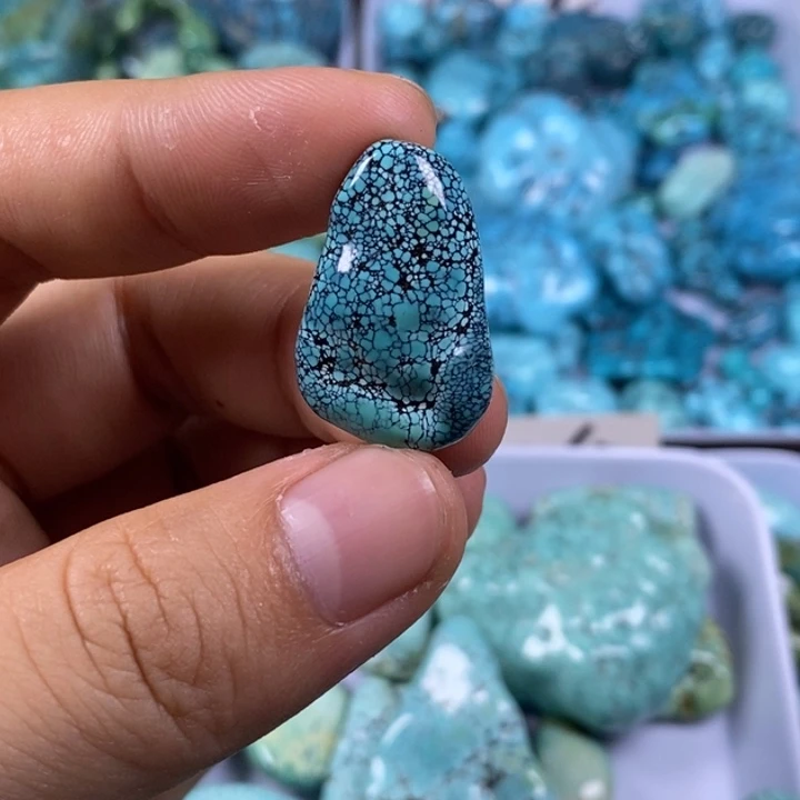 绿松石未镶嵌颈饰