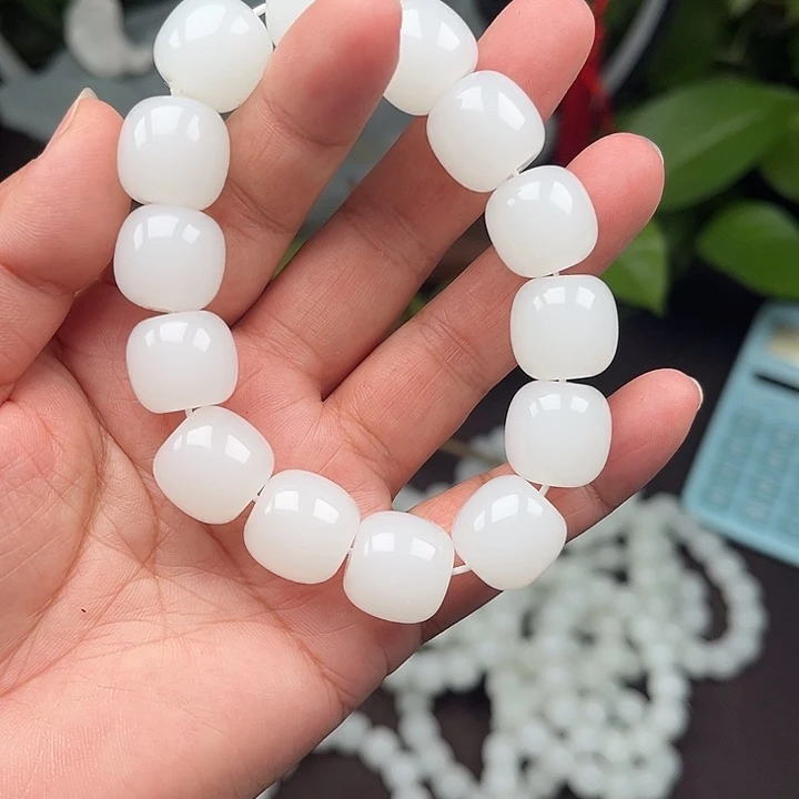 和田玉（白玉）未镶嵌套链