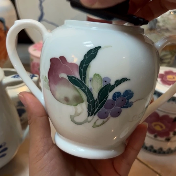 瓷景德镇陶瓷釉中彩