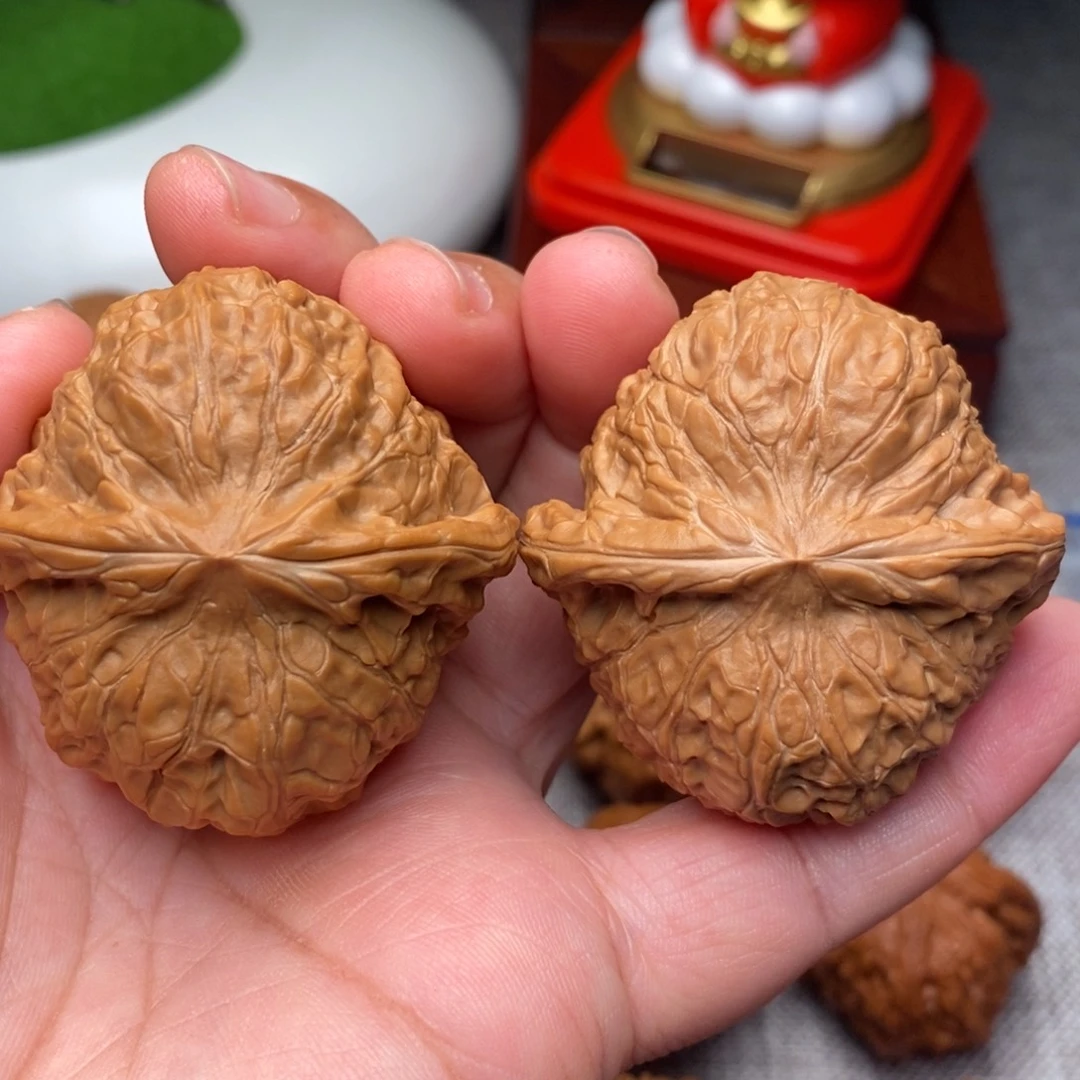 把件文玩核桃46全品绝配南瓜