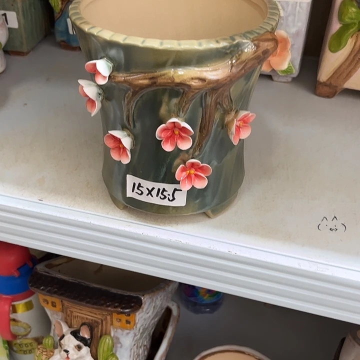 粗陶材质多肉花盆