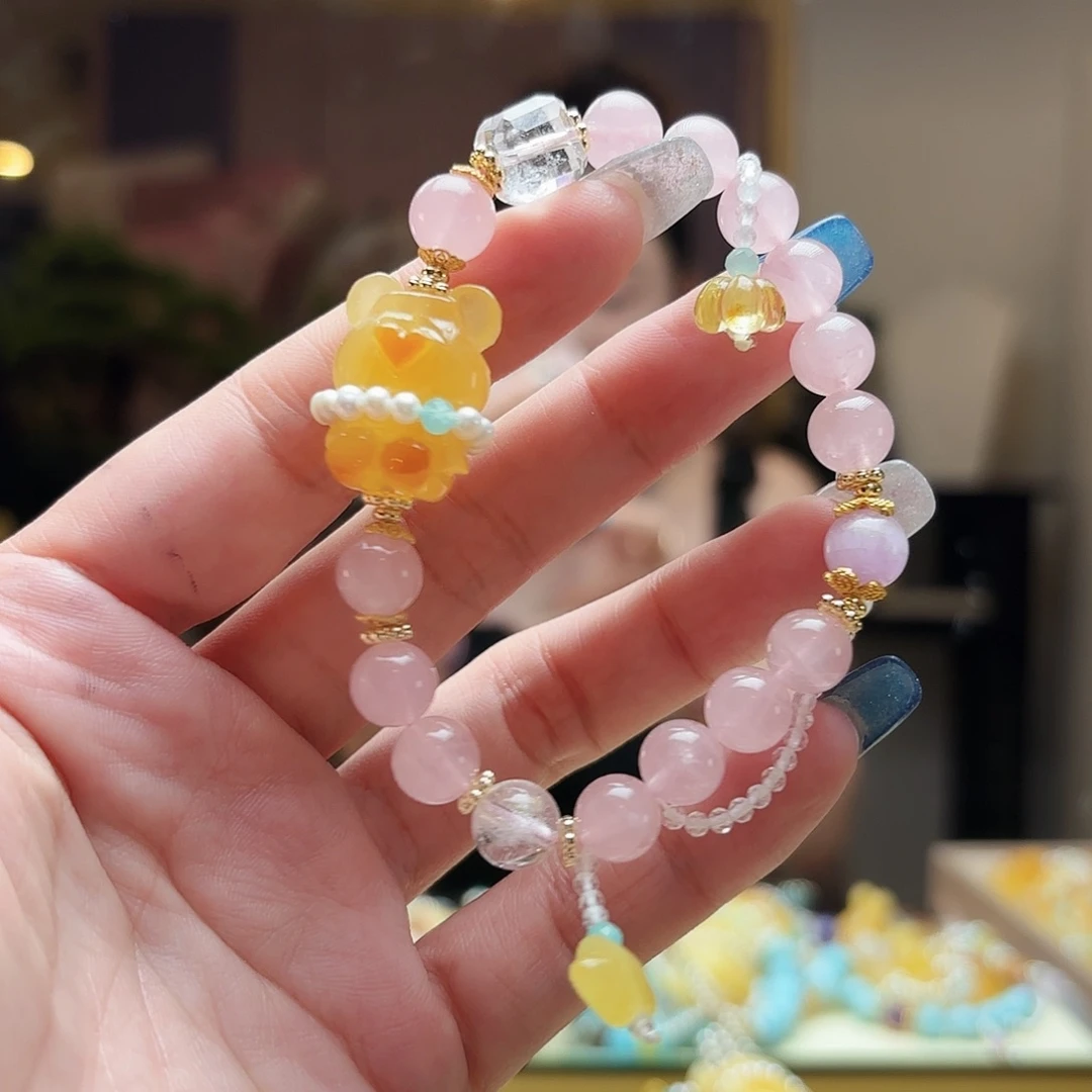 未镶嵌颈饰琥珀琥珀