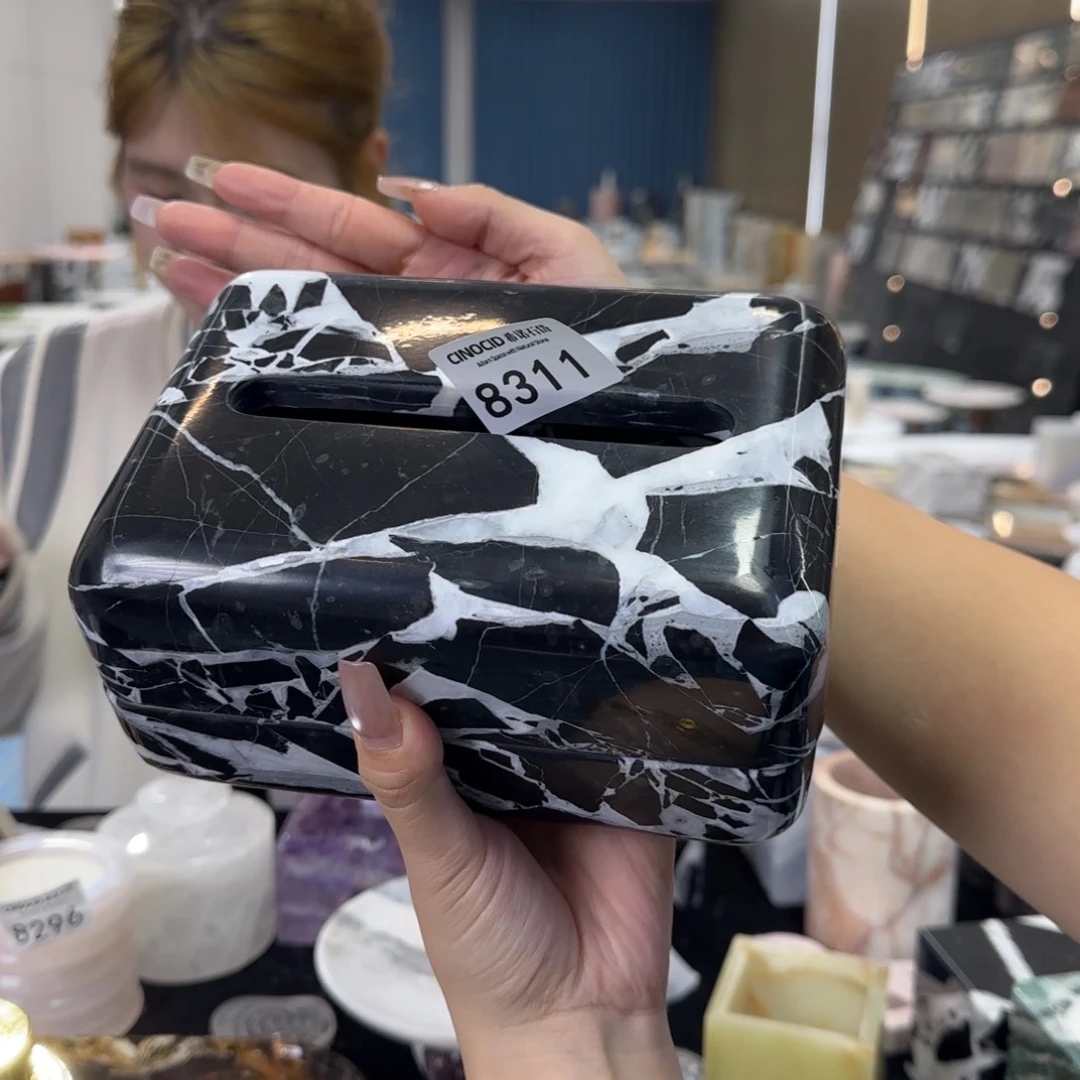 8311宝黑面包纸巾盒新货