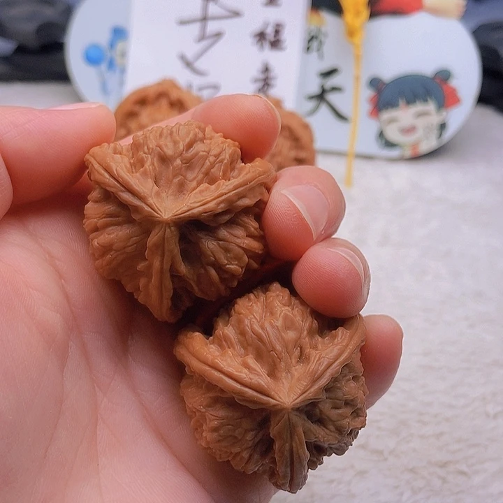 吊坠文玩核桃*️****三棱
