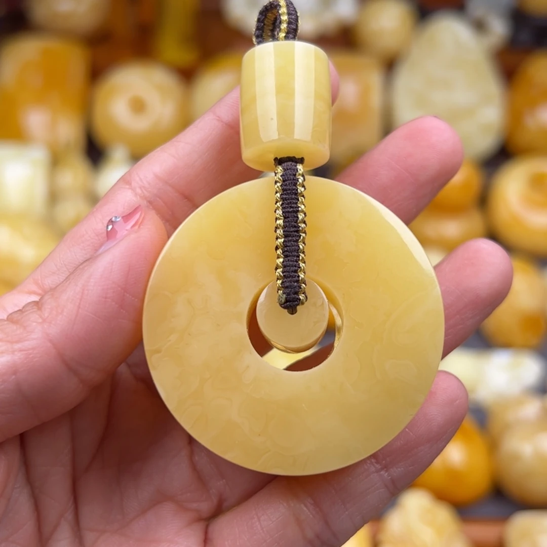 琥珀裸石未镶嵌纯天然琥珀蜜蜡无优化