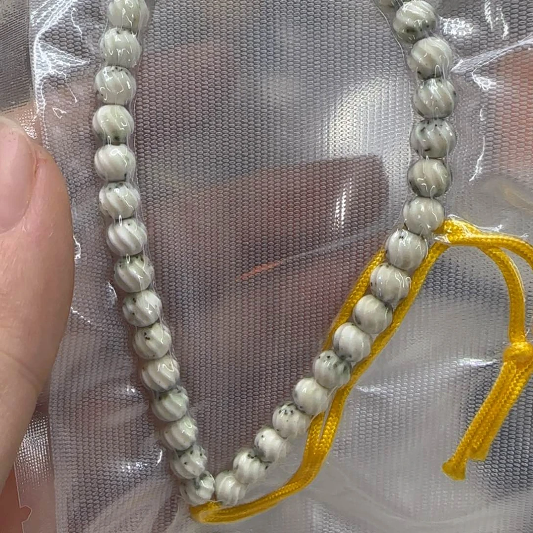 星月菩提手串猫*27殿堂大留白星月菩提6圆手持拉丝