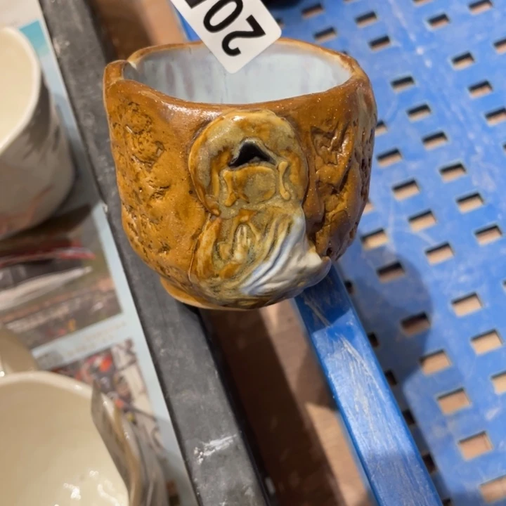 手工制作陶瓷茶具茶杯青蛙