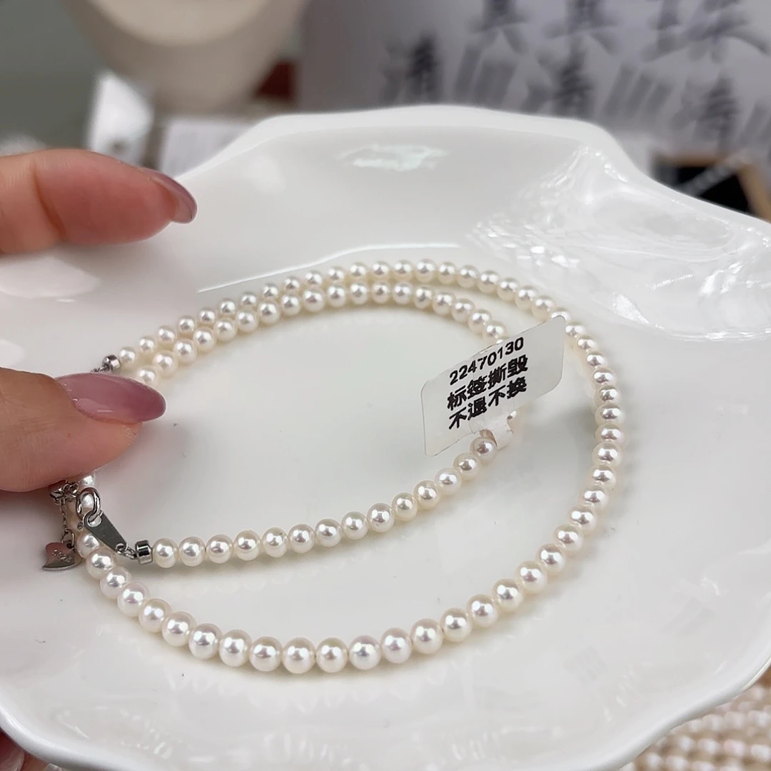未镶嵌颈饰淡水珍珠