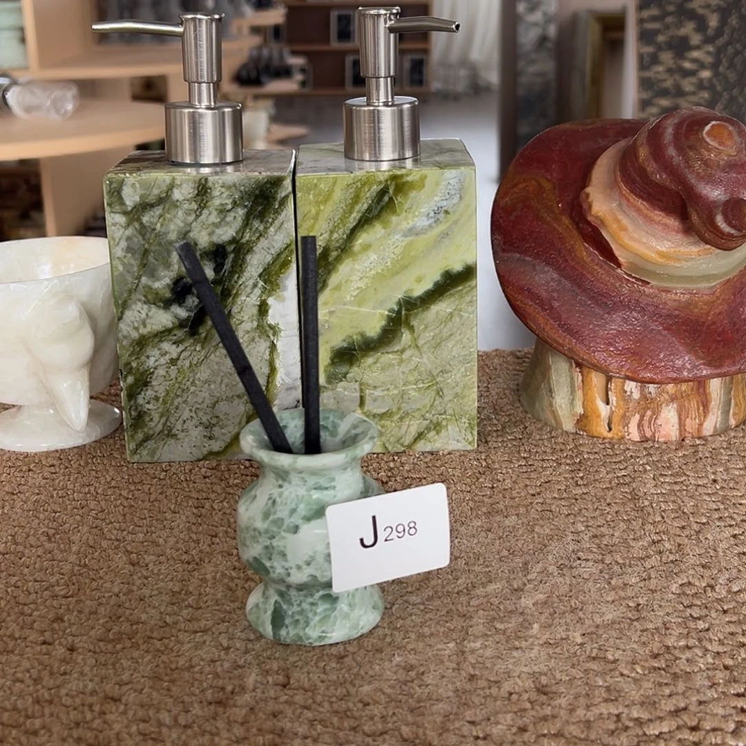 石材J298甜瓜香薰瓶