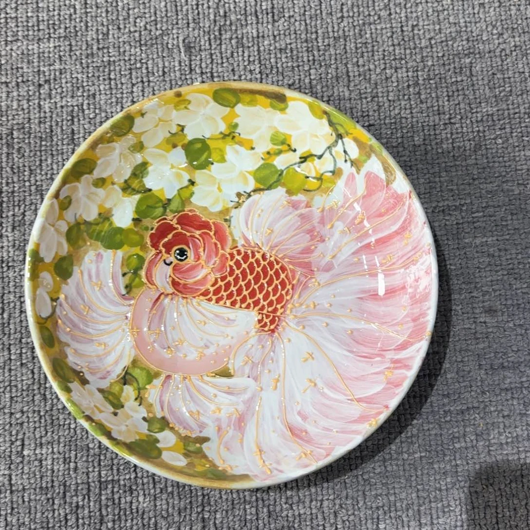 景德镇手绘高温釉下彩陶瓷茶具