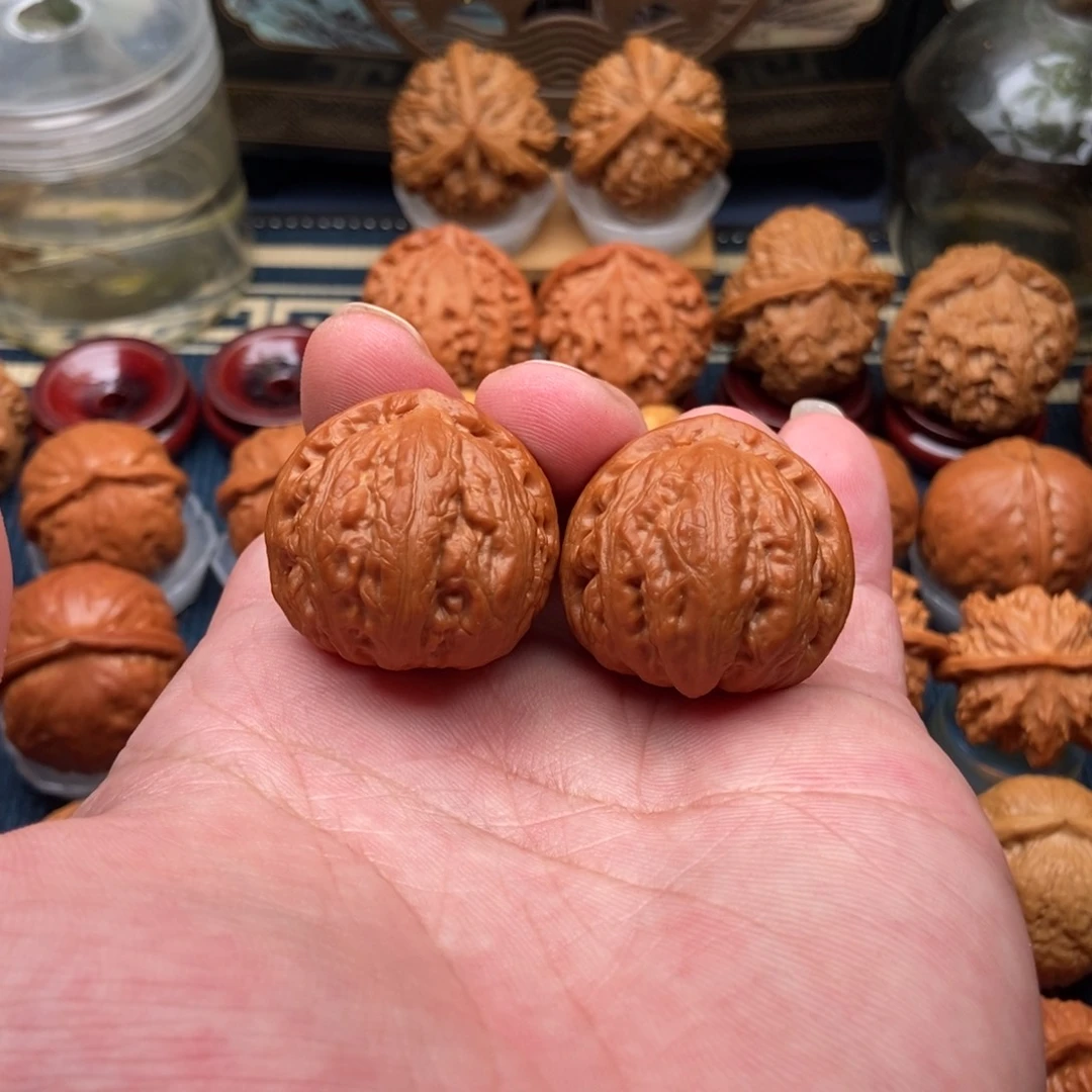 文玩核桃把件l*胖头陀