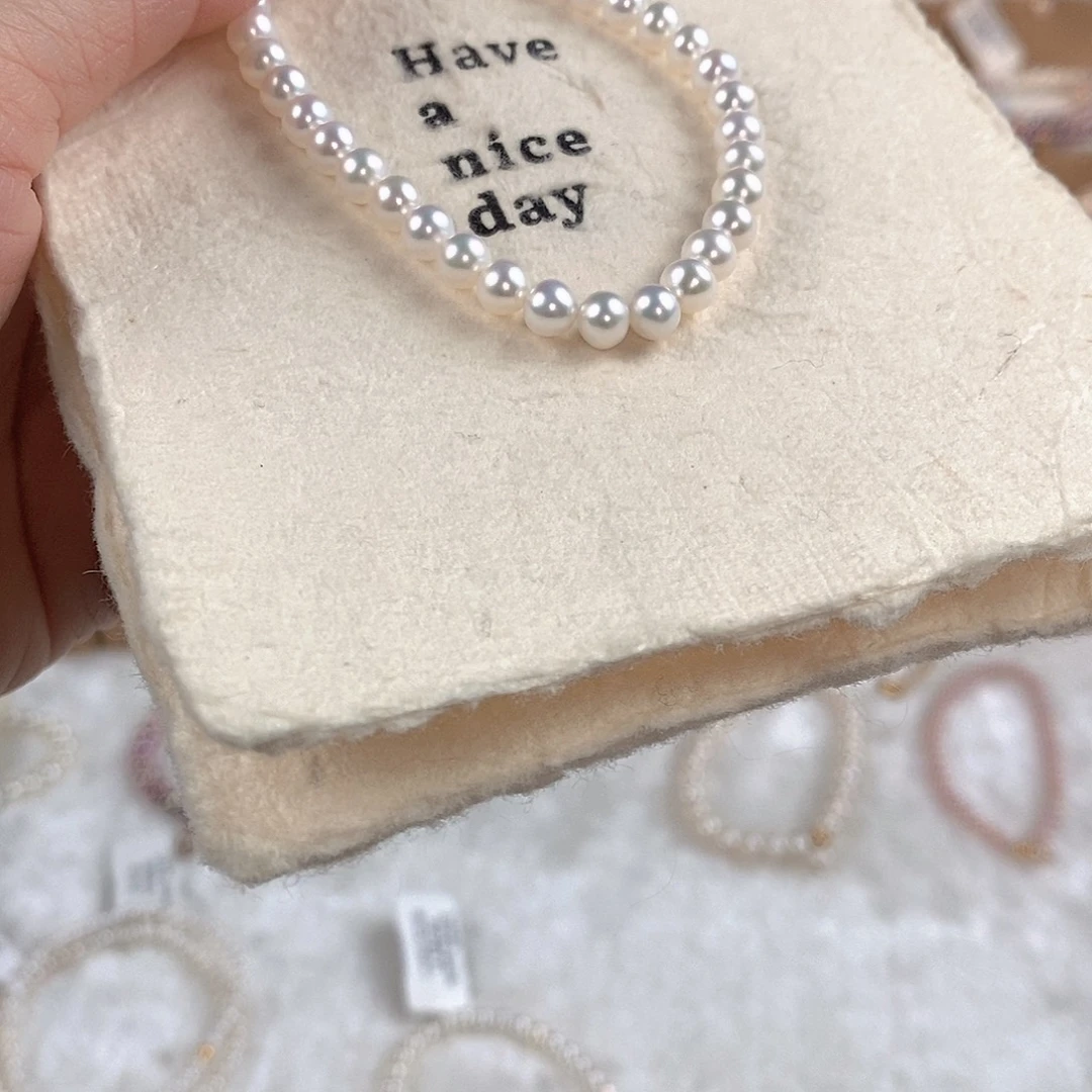 手绳淡水珍珠未镶嵌