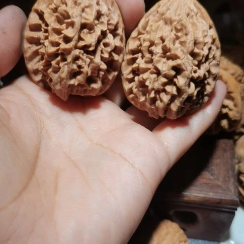 猴头核桃吊坠38招财鼠