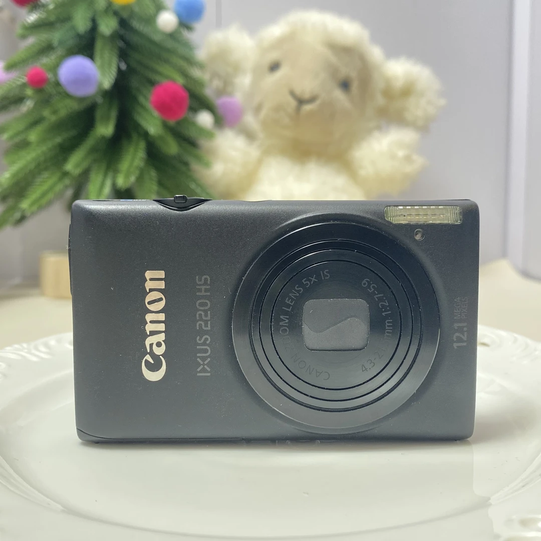95新 Canon/佳能 佳能ixus220清透冷白皮1200万像素5倍变焦ccd