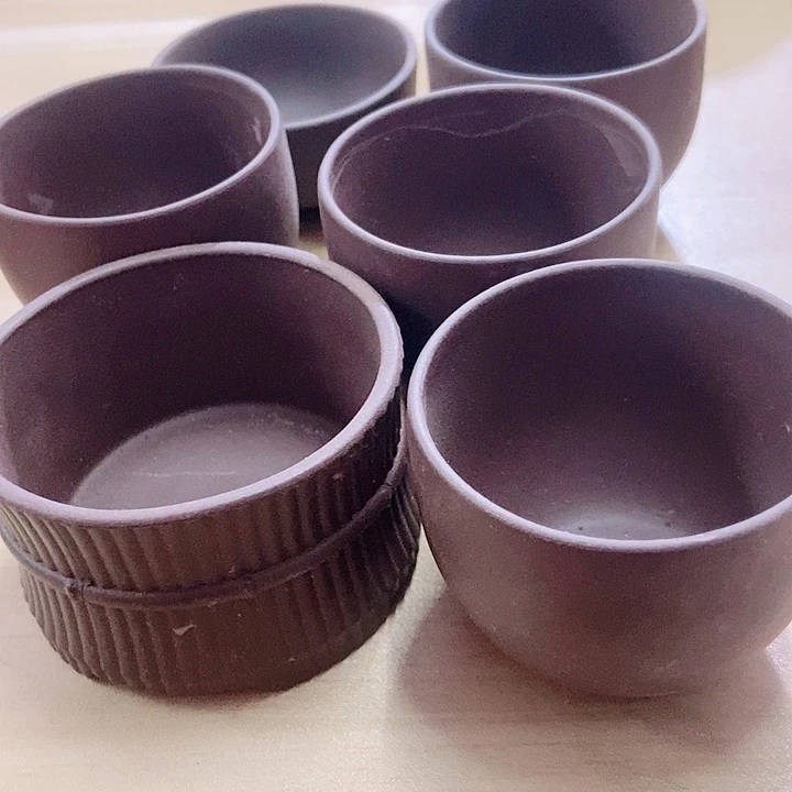 紫砂茶杯宜兴紫砂手工制作