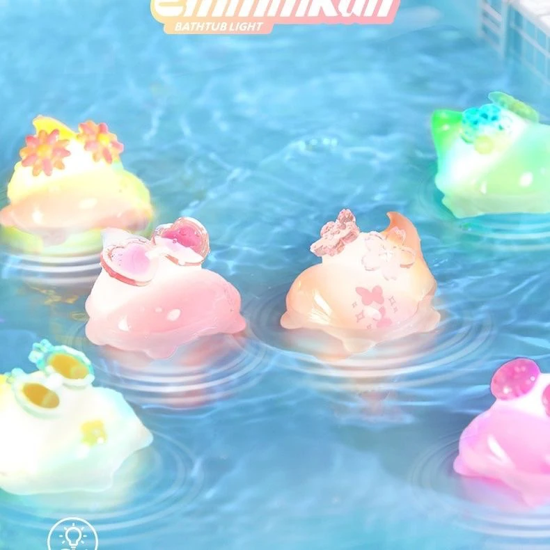 （代拆）泡泡水中即亮灯系列盲盒潮玩小灯粑粑盲盒
