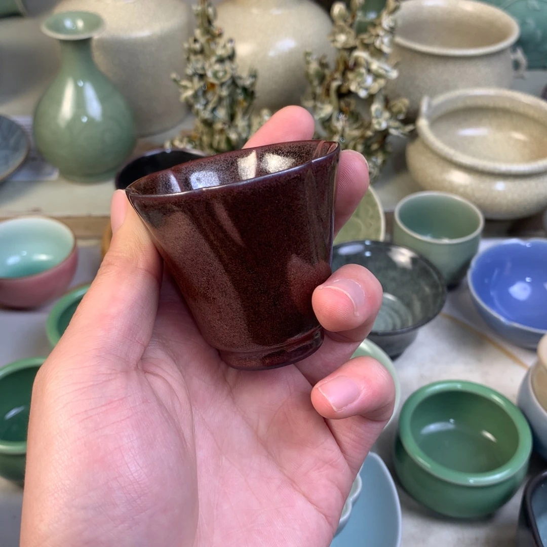 杯西**生龙泉青瓷龙泉路上的