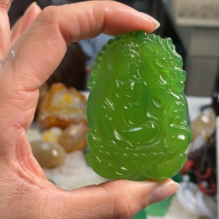 玛瑙/玉髓吊坠(不含链)未镶嵌