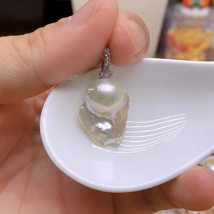 淡水珍珠未镶嵌颈饰121