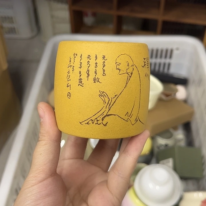 青花洒金手绘青花鱼