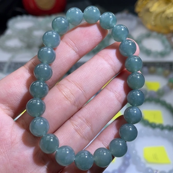 翡翠未镶嵌手链天然翡翠a货
