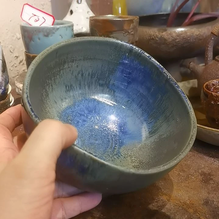 盘手工高温原矿窑变