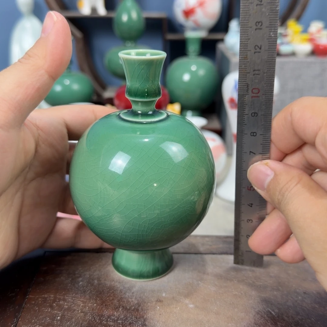 陶瓷手工小花器摆件