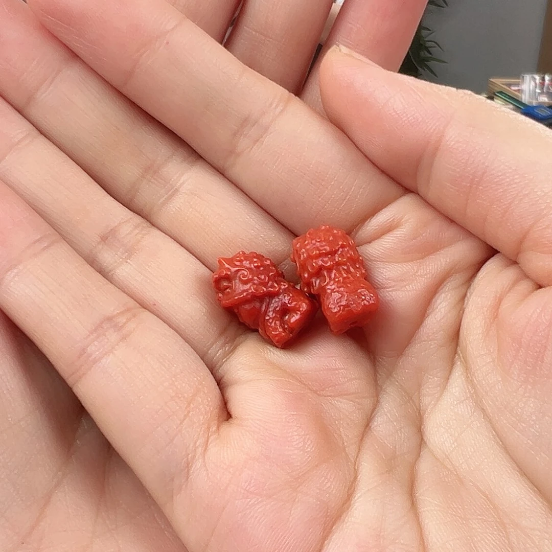 三***花南红玛瑙未镶嵌配饰