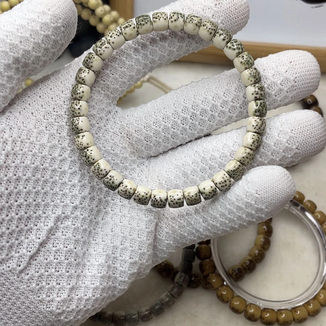 ***)星月菩提吊坠河豚直切7x6