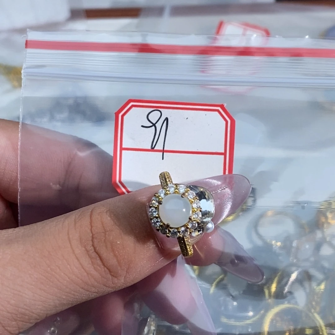 翡翠戒指合金翡翠首饰