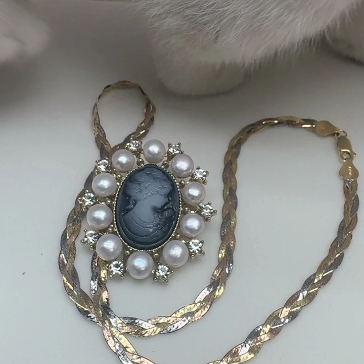 淡水珍珠颈饰未镶嵌