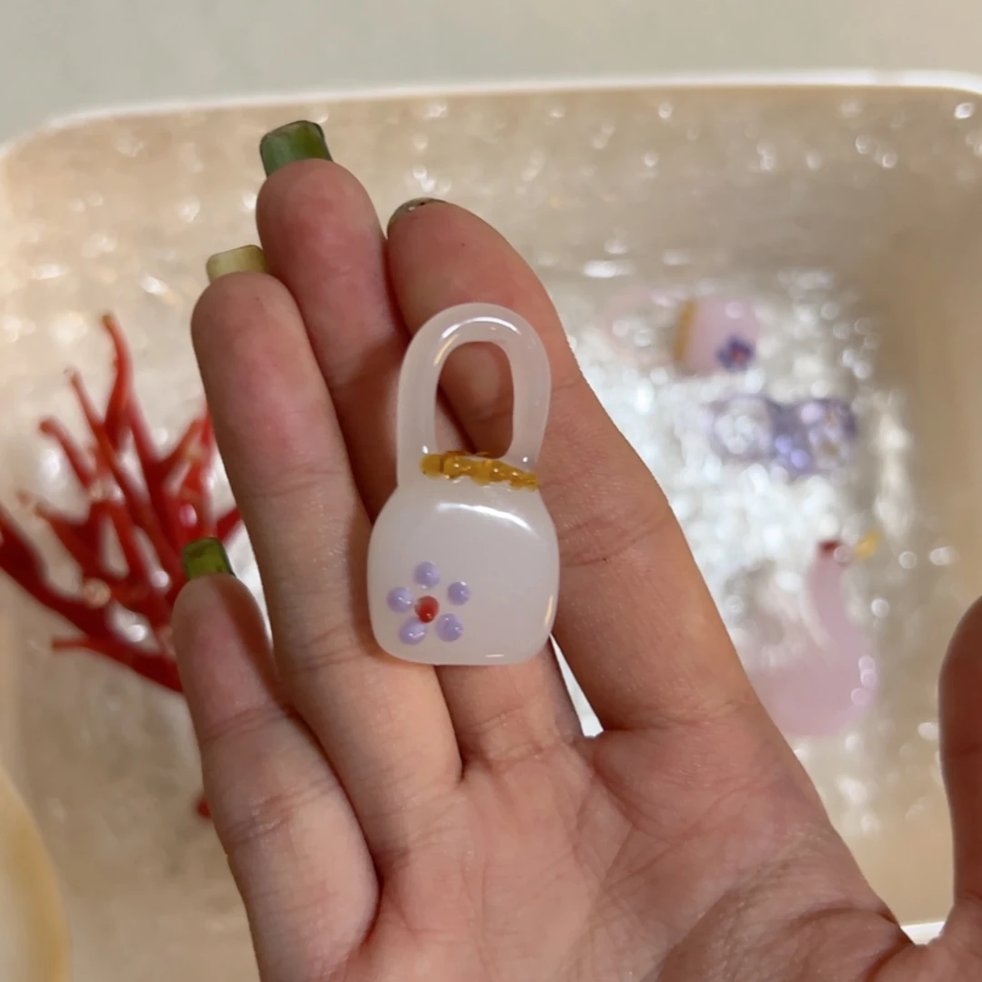 【闪购商品】琉璃手工艺品小书包