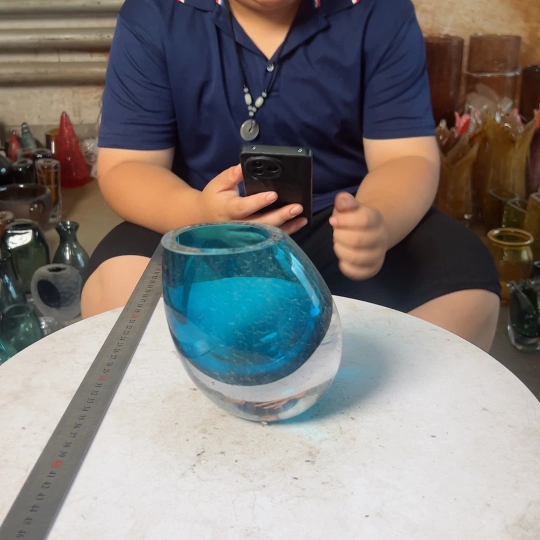 透蓝高度14琉璃微瑕