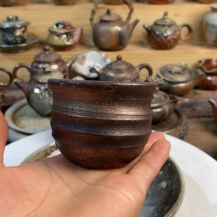 杯柴烧手工制作工艺