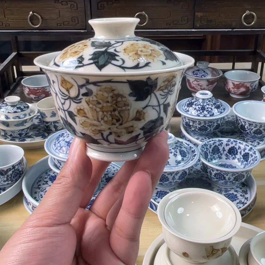 景德镇手工手绘茶具