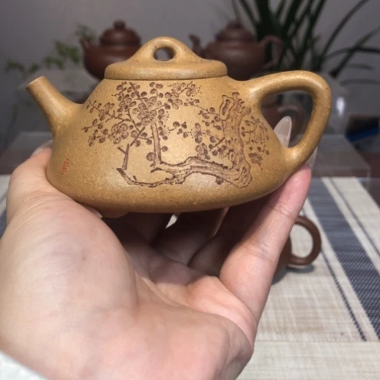 紫砂茶壶段泥半手工120cc