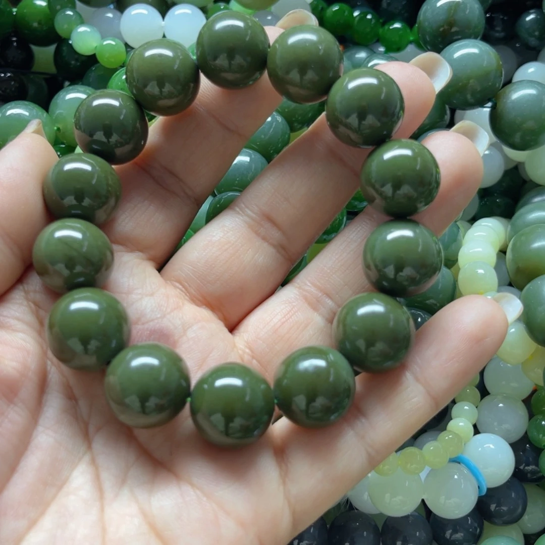 和田玉手链未镶嵌